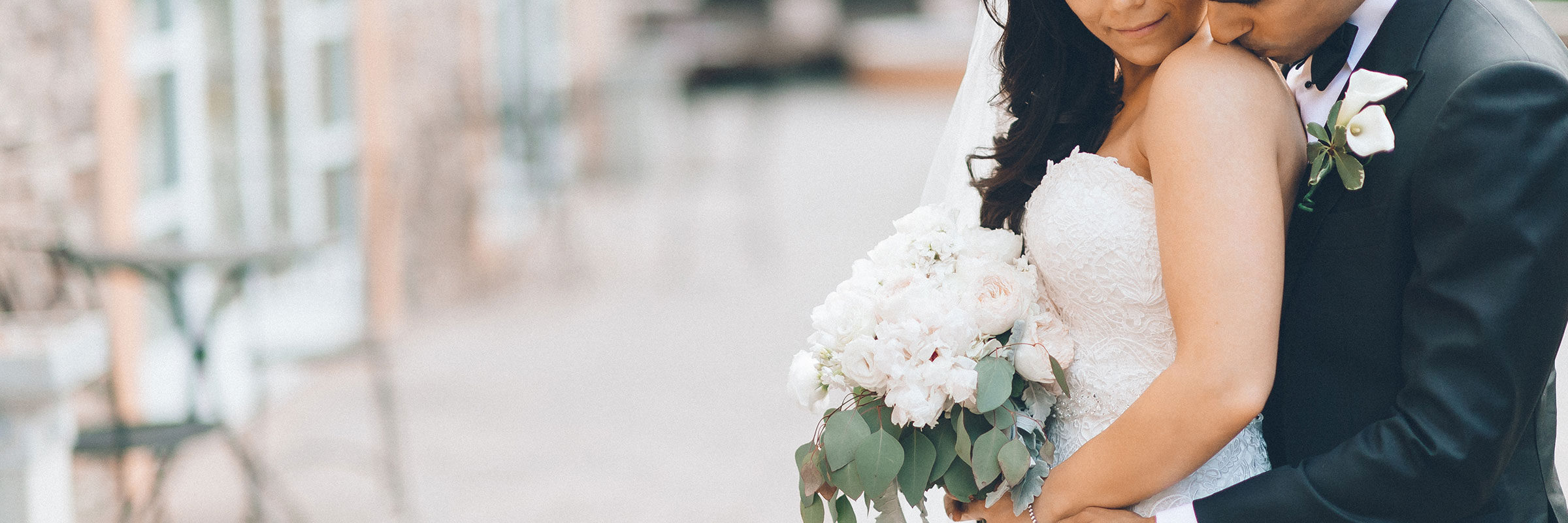 Wedding Couple Fresh Floral Bouquet Boutonniere